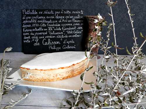 Le Calisson (version entremets) d'après Philippe Conticini