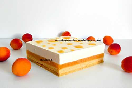 Le cheesecake abricot d'après Christophe Appert (Angelina Paris) - Au pays des gourmandises sans gluten
