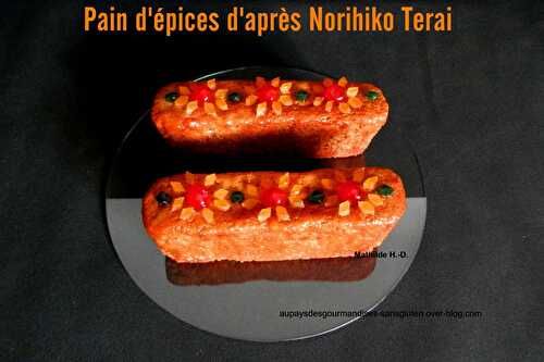 Pain d'épices d'après Norihiko Terai