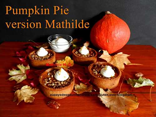 Pumpkin Pie version Mathilde - Au pays des gourmandises sans gluten