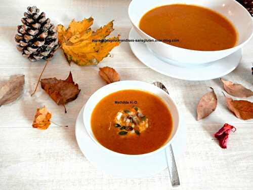 Soupe Potimarron et marrons