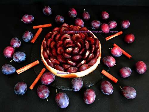 Tarte aux quetsches d'après Pierre Hermé