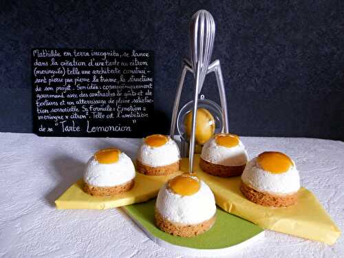 Tarte Lemoncion : la tarte au citron meringuée version Mathilde - Au pays des gourmandises sans gluten