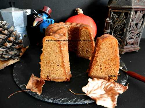 Pumpkin Spice Latte Bundt Cake d'après Valérie Décoret