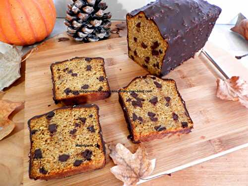 Cake butternut, amande et chocolat, sans gluten et sans lactose