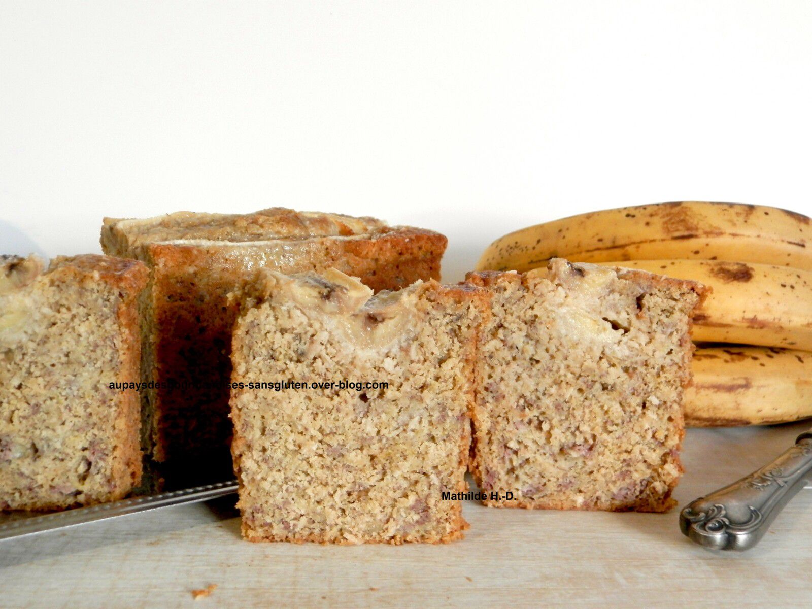 Cake banane, noix de coco et citron vert d'après Nicolas Paciello