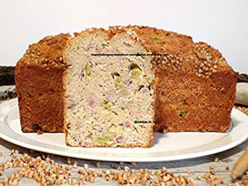 Cake breton au sarrasin, lardons et poireau d'après Ilona Chovancova