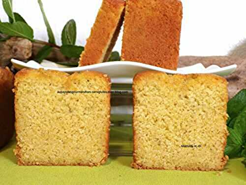 Cake façon Mojito d'après Flavie Millet-Joannon (sans gluten et sans lactose)