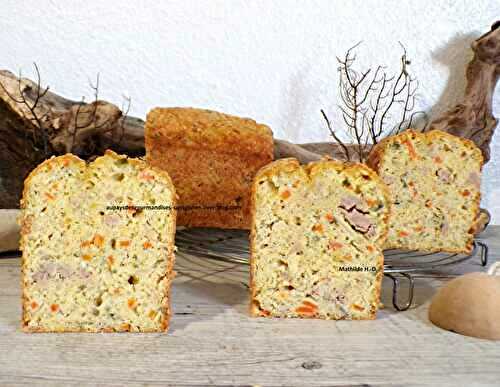 Cake au thon et petits légumes d'après Fanette