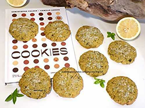 Les cookies citron basilic d'après Laetitia : version sans gluten et sans lactose 