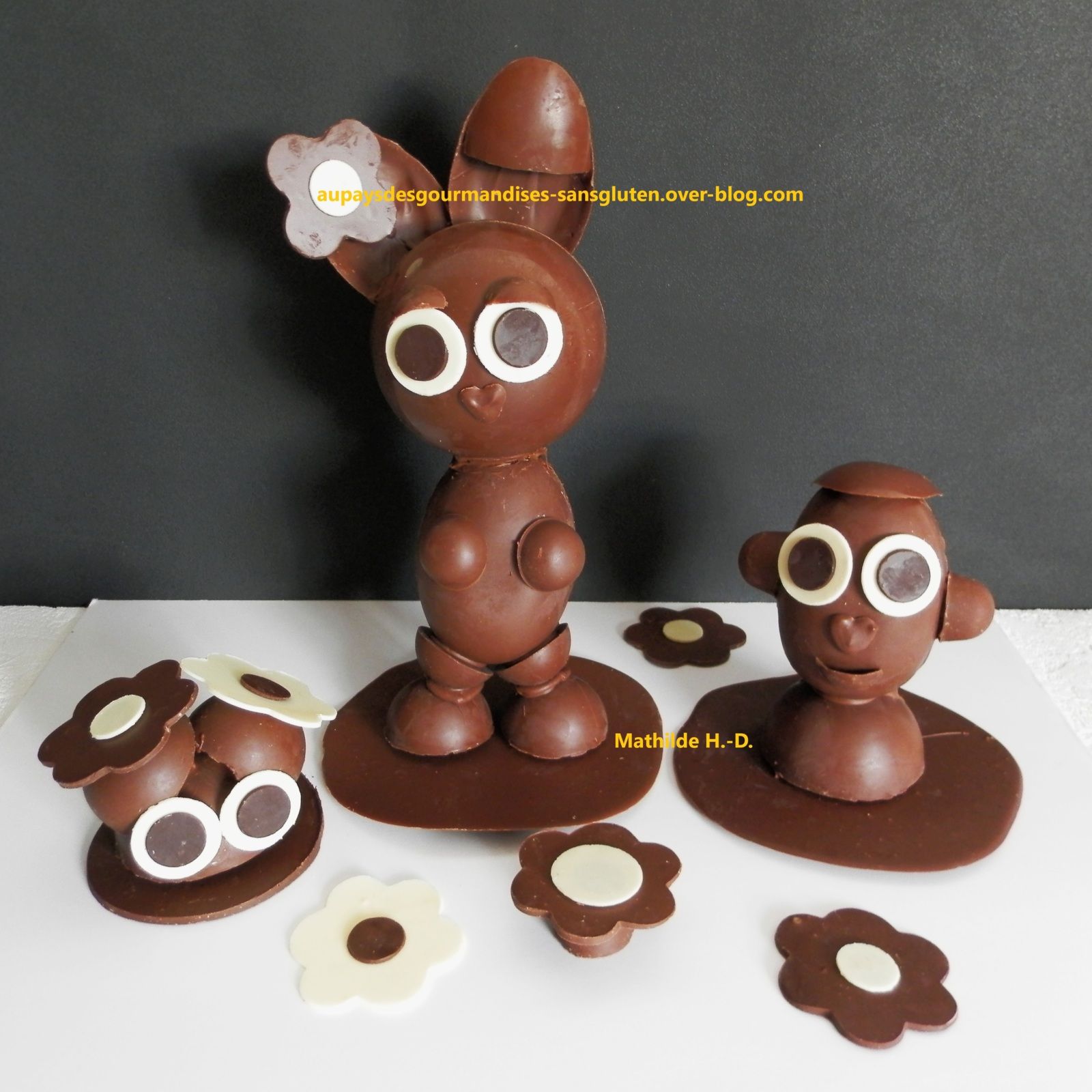 Joe Milk d'après Ladurée accompagné de Mo et Flo de Mathilde