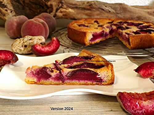 Tarte aux Pêches de Vigne d'après Thierry Mulhaupt