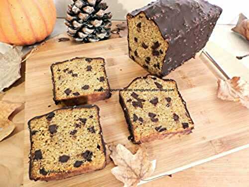 Cake butternut, amande et chocolat, sans gluten et sans lactose