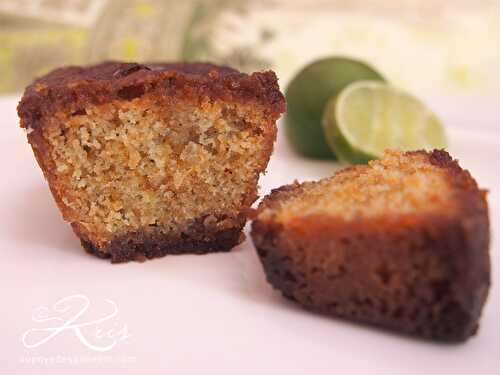 Cake moelleux au citron vert et au gingembre