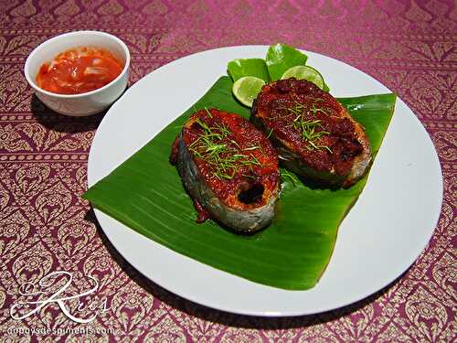 Poisson grillé à la pâte de piment doux