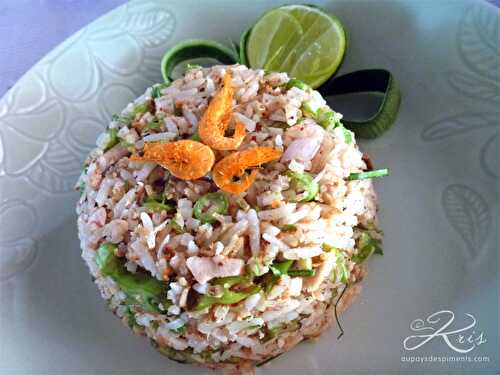 Salade de riz thaï