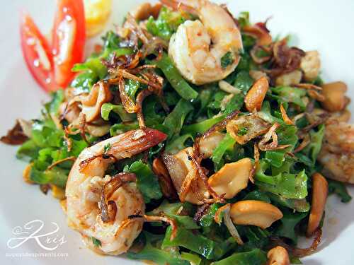 Salade thaïe de haricots ailés