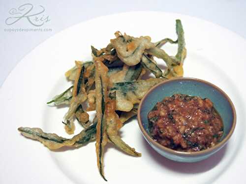 Sauce coco-crevettes pour tempuras | Au pays des Piments