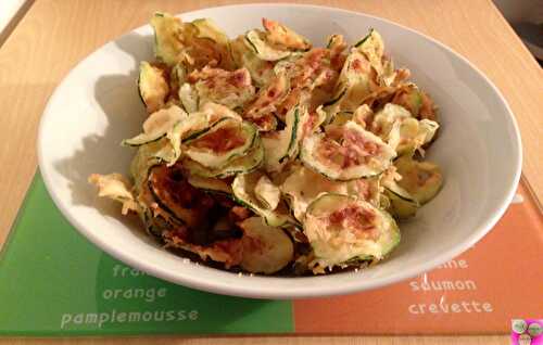 CHIPS DE COURGETTES