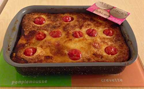 CLAFOUTIS COLORE DE LEGUMES D'APRES UNE RECETTE REGILAIT