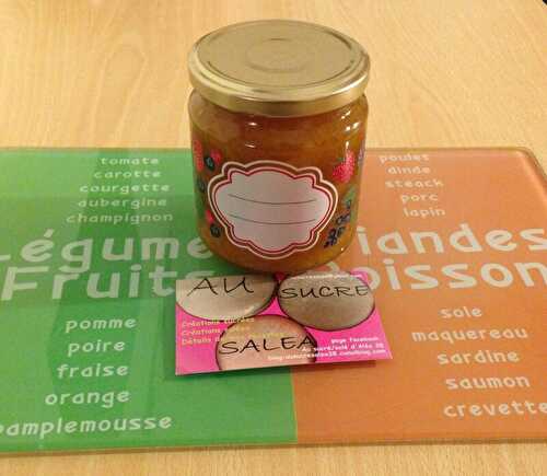 CONFITURE MANGUES-VANILLE-CITRON