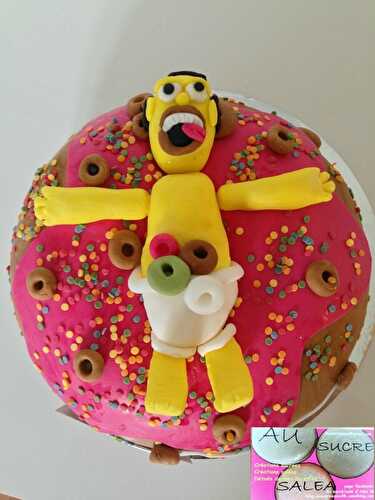 FORET NOIRE DECOR HOMER ET SES DONUTS