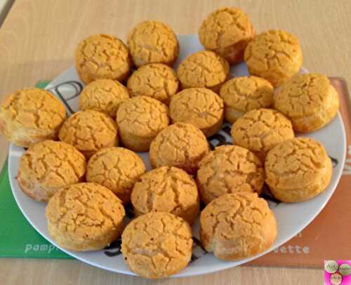 GOUGERES AU CRAQUELIN PAPRIKA/PIMENT D'ESPELETTE