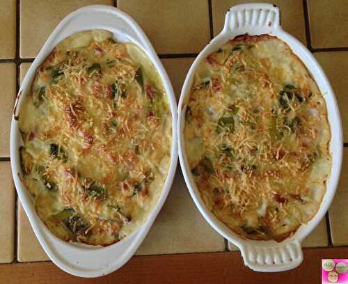 GRATIN DE COURGETTES AUX SAVEURS ORIENTALES