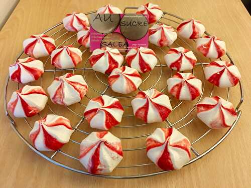 MERINGUES FRAISE BONBON