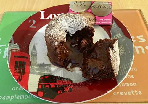 MOELLEUX AU CHOCOLAT COEUR COULANT CHOCOLAT NOIR - PASSION