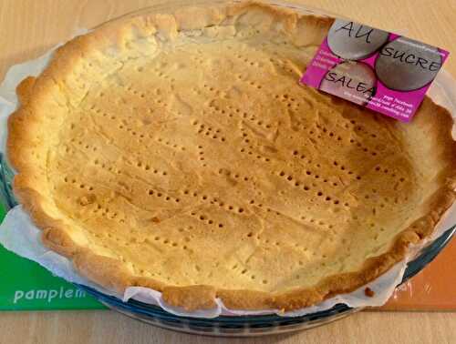 PATE SUCREE POUR TARTE AU CITRON