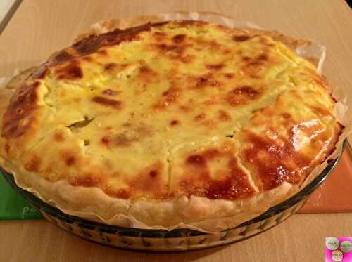 QUICHE SAVOYARDE (POMMES DE TERRE, CAROTTES, LARDONS, REBLOCHON)