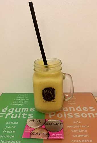 SMOOTHIE ANANAS-BANANES-CITRONS VERTS ET VANILLE