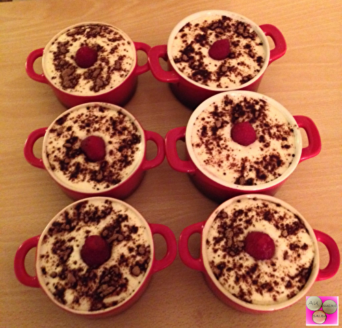 TIRAMISU AUX FRAMBOISES