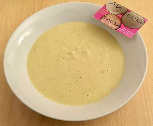 VELOUTE DE COURGETTES ULTRA CREMEUX AU FROMAGE FRAIS