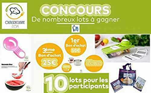 CONCOURS EN PARTENARIAT AVEC OUTILS DE CUISINE