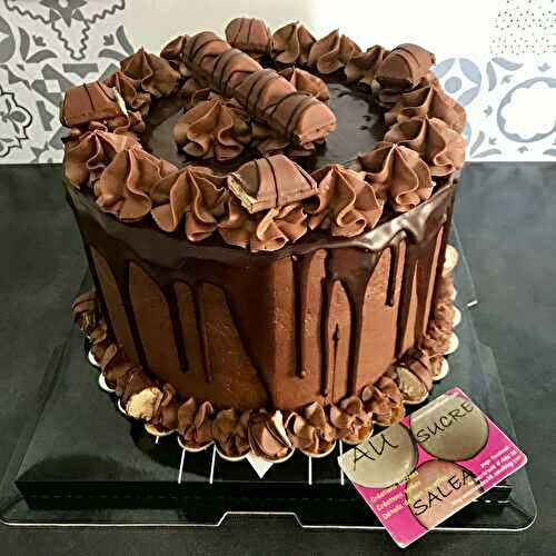 LAYER CAKE KINDER BUENO - NUTELLA