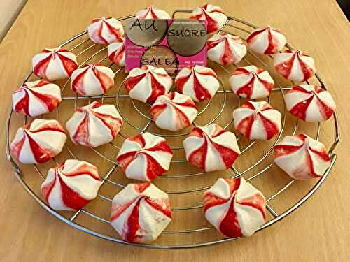 MERINGUES FRAISE BONBON