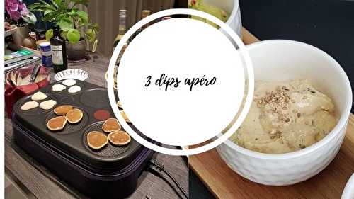 3 recettes rapides de tartinades et blinis apéro