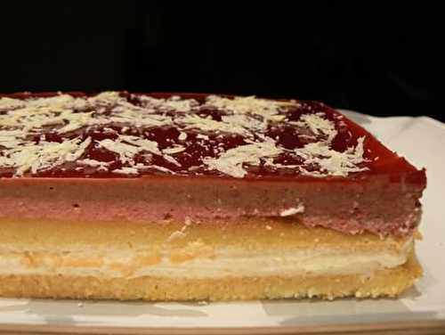 Bavarois au citron et à la fraise