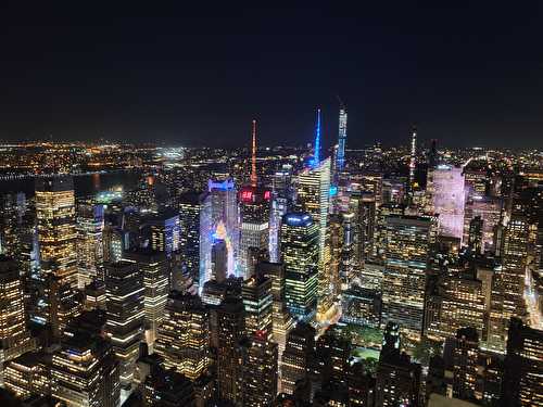 Brooklyn by night & l'Empire State Building
