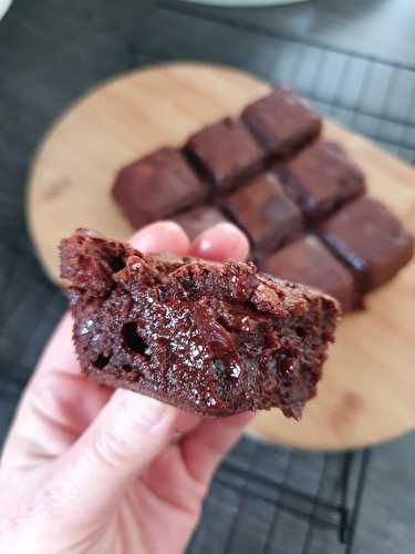 Brownie fondant chocolat noisette