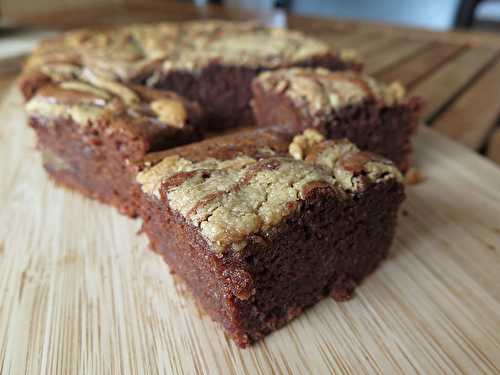 Brownies au beurre de cacahuète