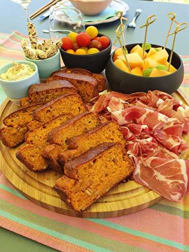 Cake au pesto de tomates séchées