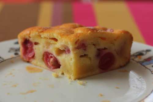 Clafoutis aux cerises & lait de coco