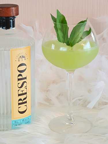 Cocktail Gin Basil Smash