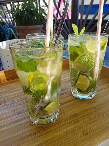 Cocktail Lillet Mojito pour la fin des vacances