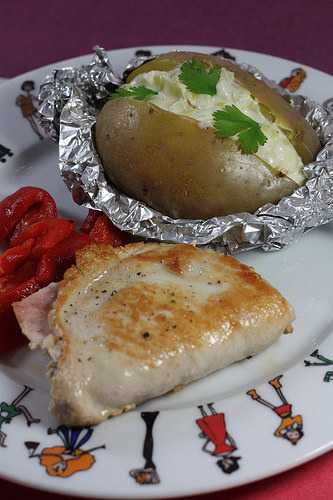 Comme un cordon bleu (maison), pomme de terre au four à la fondue de fenouil