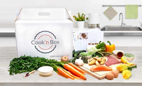 Cook'n box, une nouvelle offre pour vous faciliter les repas