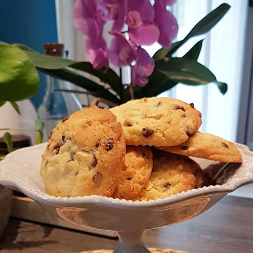 Cookies aux amandes & pépites de chocolat